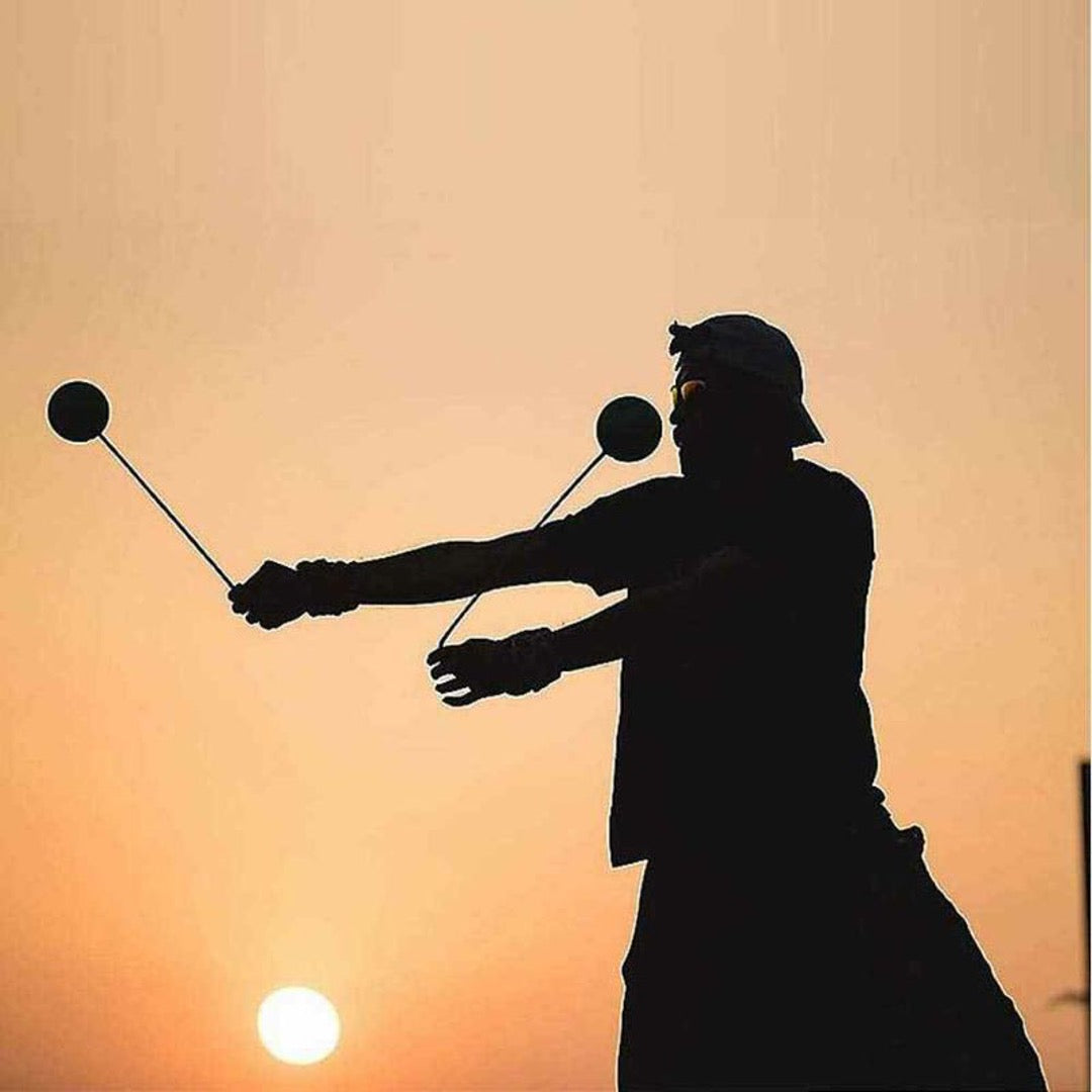Juggling Poi - Flow art - Sundia Poi 流星球