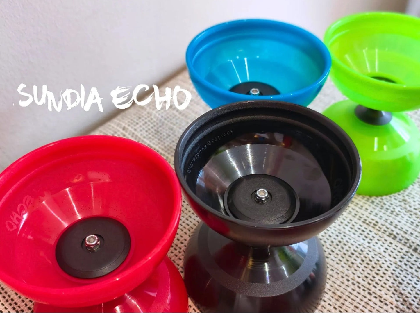 【Sundia 三铃】New Echo Diabolo 椰果铃二代(雪花铃)- Fixed Axle 定轴