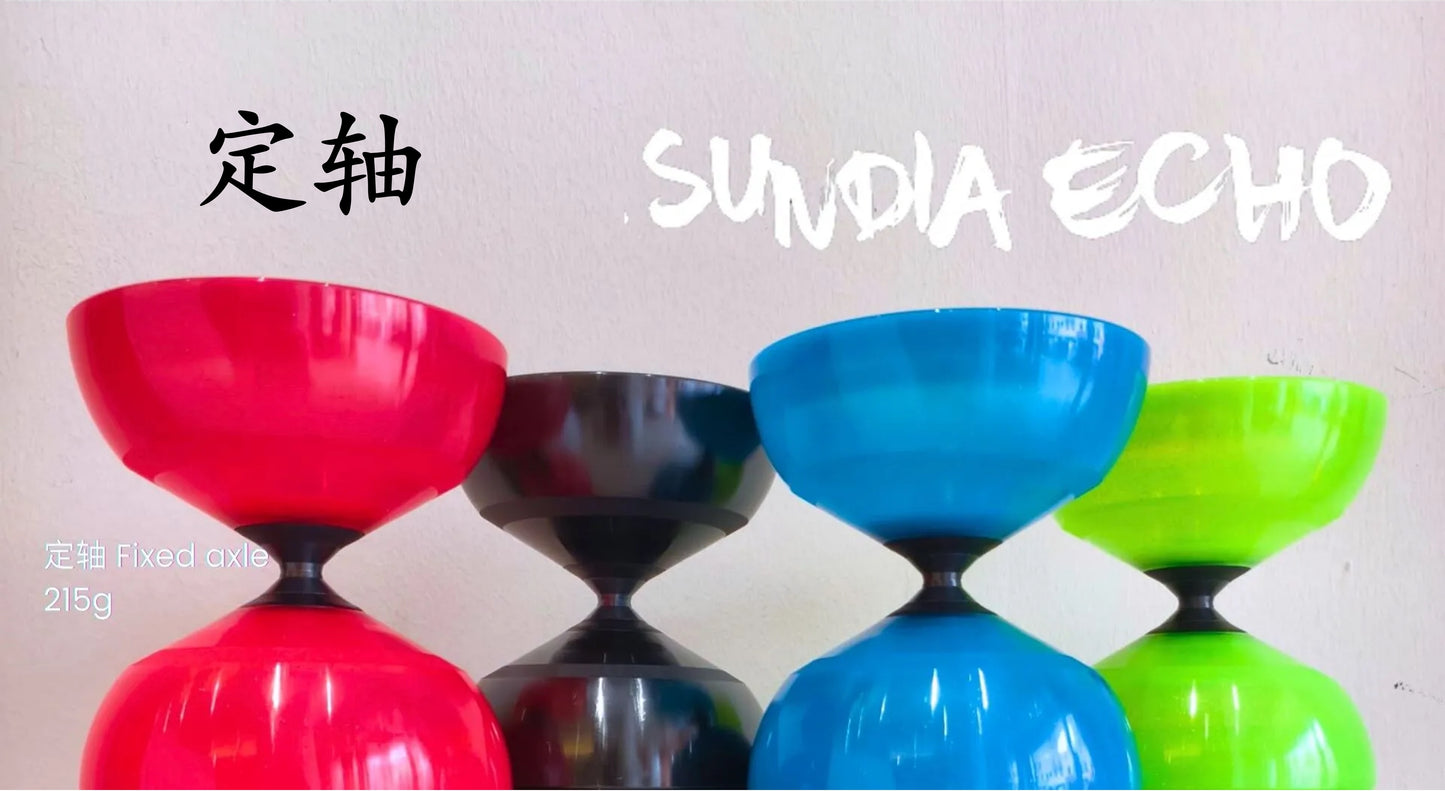 【Sundia 三铃】New Echo Diabolo 椰果铃二代(雪花铃)- Fixed Axle 定轴