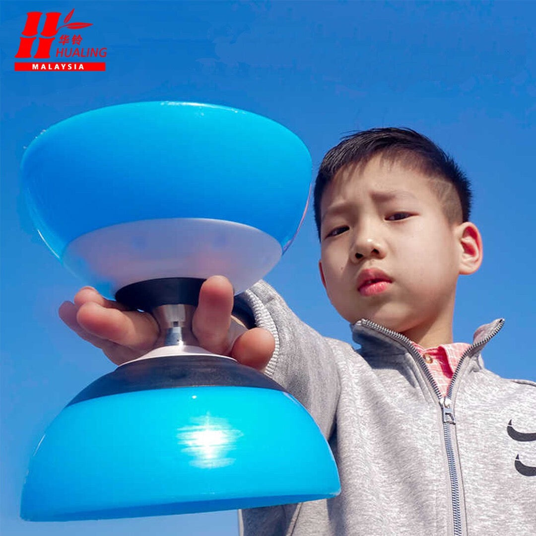 【Hualing 华铃】Big Frosted Diabolo 大号磨砂铃 - 3-Bearing Axle 三培