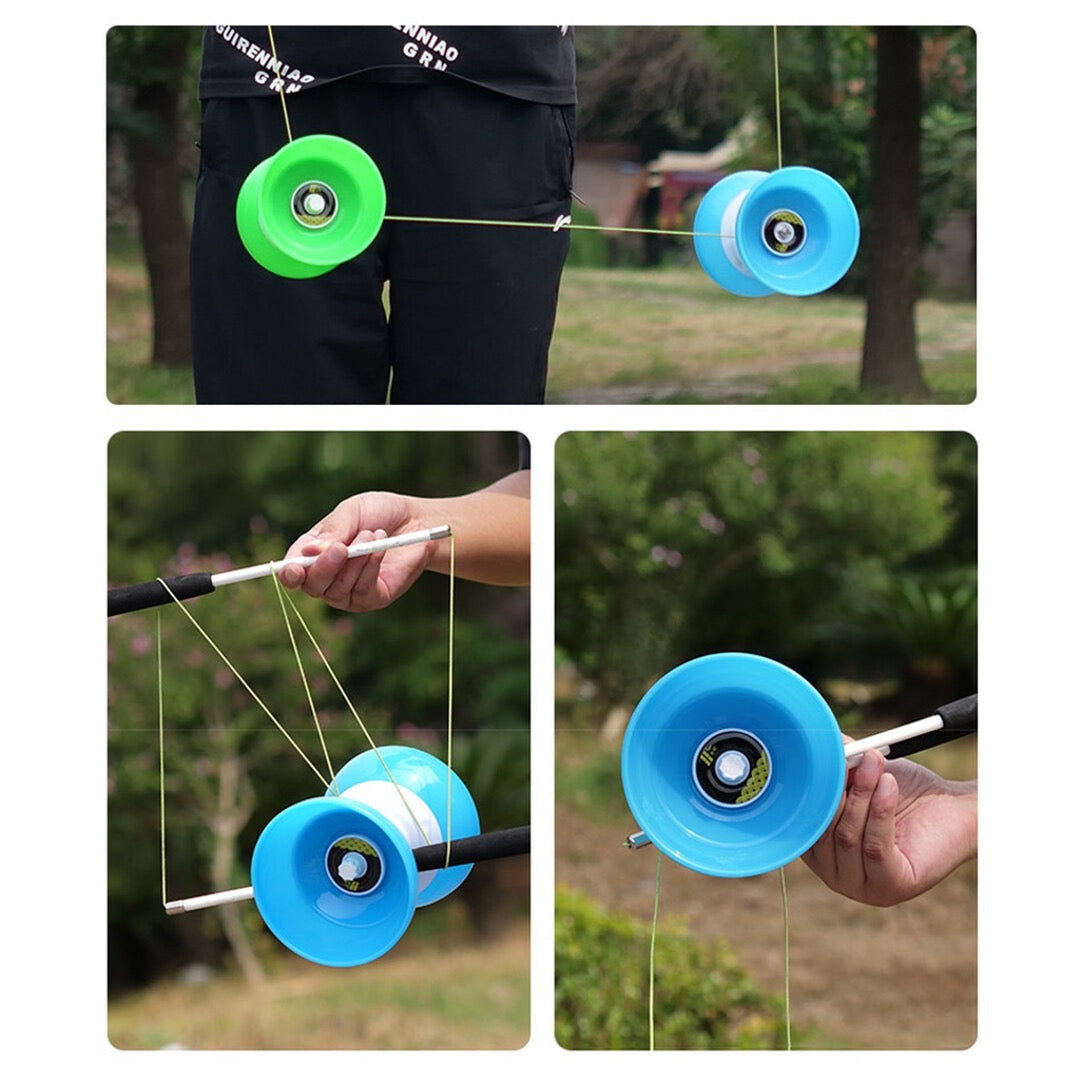 【Hualing 华铃】Big Frosted Diabolo 大号磨砂铃 - 3-Bearing Axle 三培
