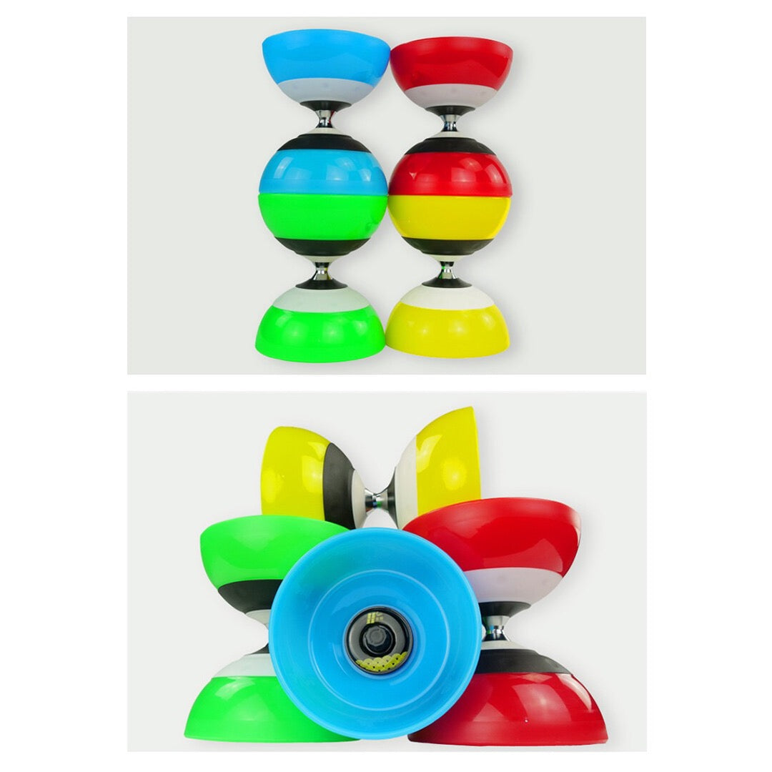 【Hualing 华铃】Big Frosted Diabolo 大号磨砂铃 - 3-Bearing Axle 三培