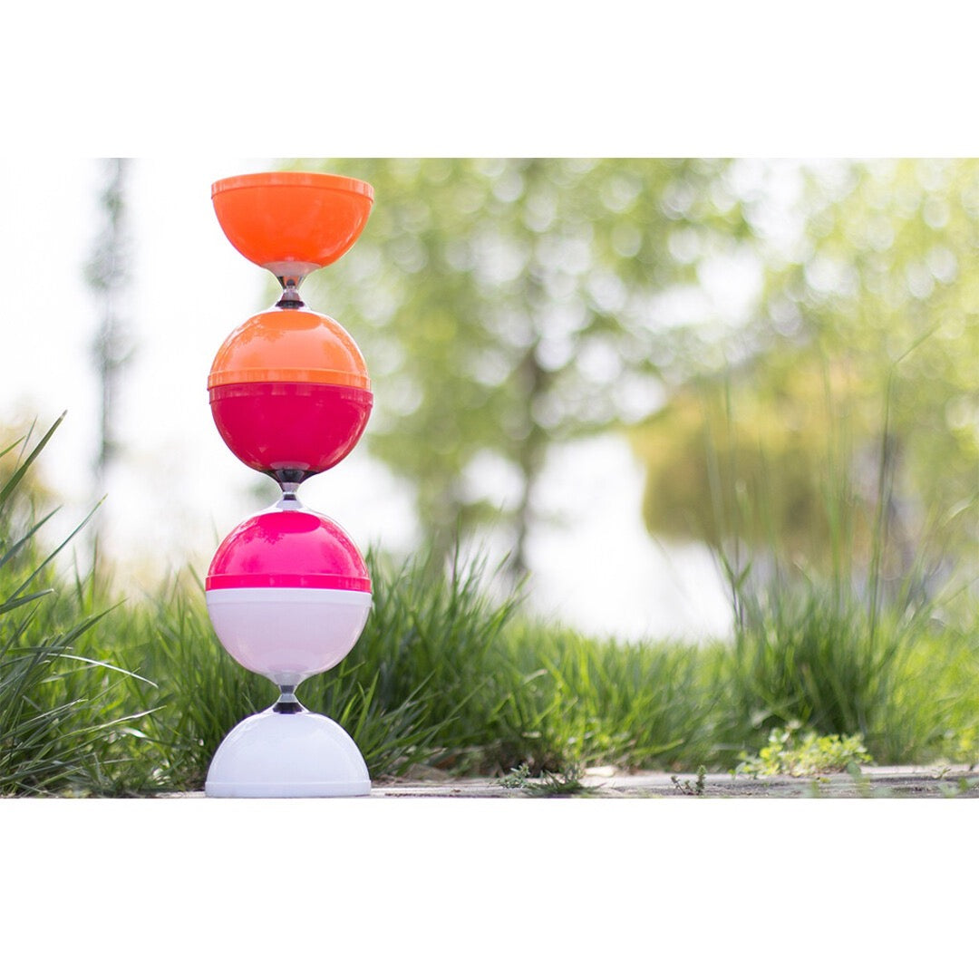 【Hualing 华铃】Big Ten Colour Diabolo 大号十色铃 - Fixed Axle 定轴