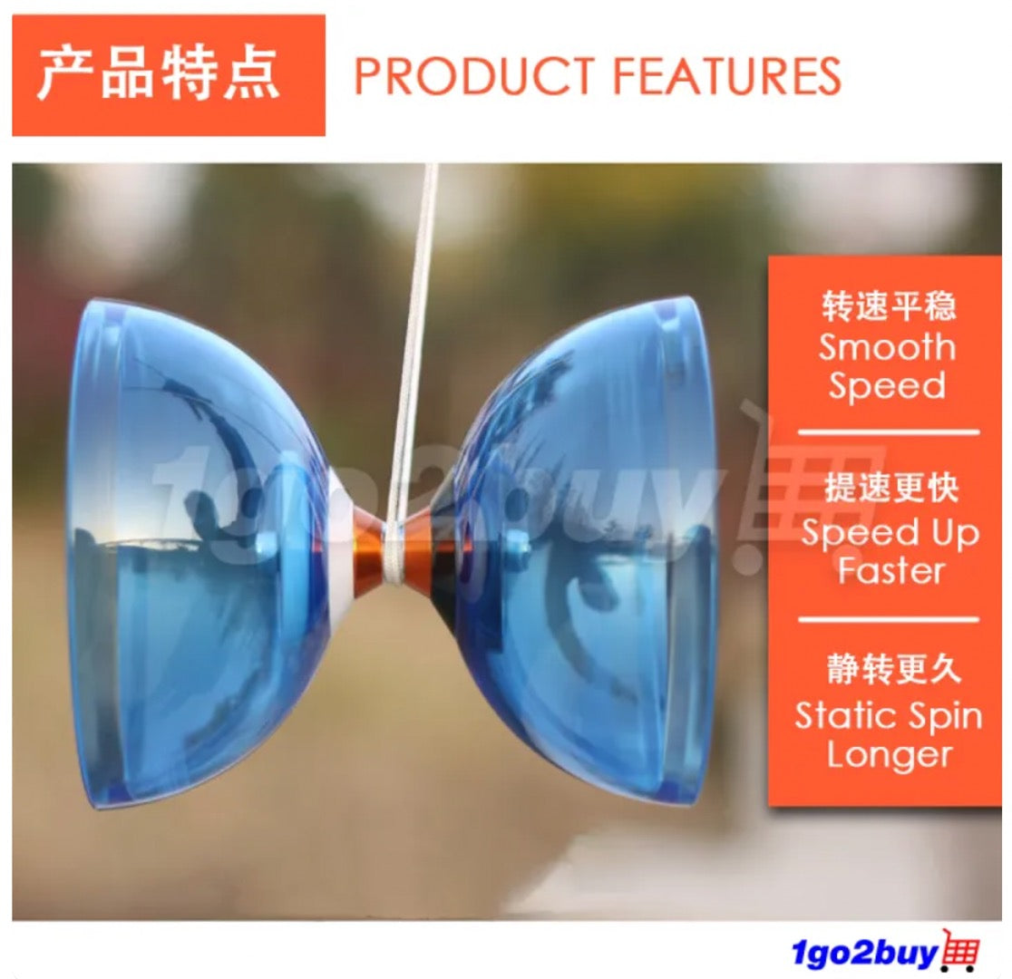 【Hualing 华铃】Small Yoyo Diabolo 小号悠悠铃 - 5-Bearing Axle 五培