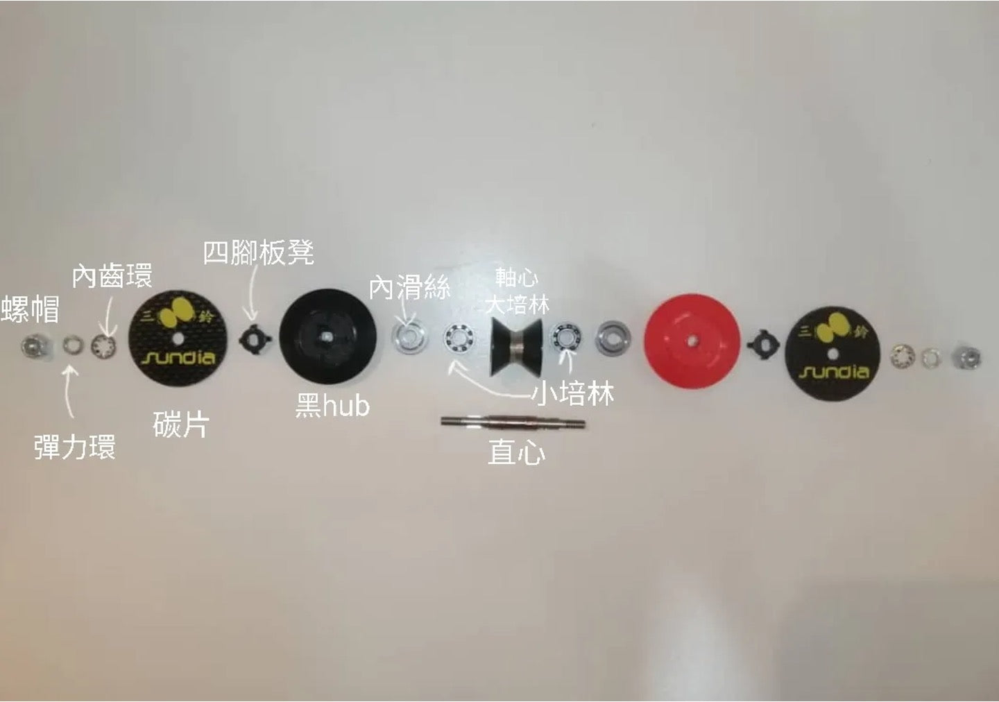 【Sundia 三铃】Diabolo Axle Parts 扯铃零件 - Other 其他