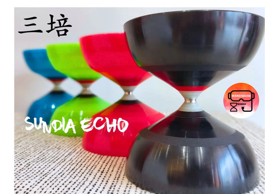 【Sundia 三铃】New Echo Diabolo 椰果铃二代（雪花铃）- 3-Bearing Axle 三培