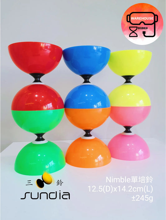 【Sundia 三铃】Nimble serie Diabolo - Single-Bearing Axle 单培