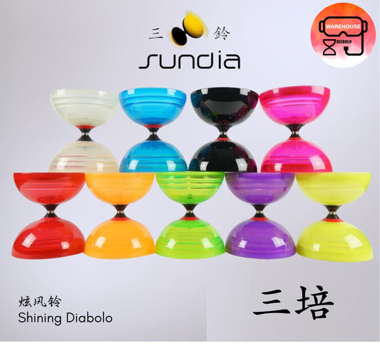 【Sundia 三铃】Shining Diabolo 炫风铃 - 3-Bearing Axle 三培