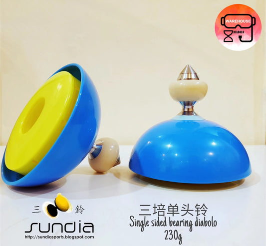【Sundia 三铃】Single sided humming diabolo 单头响铃 - 3-Bearing Axle 三培